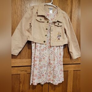 NWOT Daisy Fuentes dress and jacket set Girls Size 6